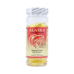 Viên Dầu Cá Alaska Omega 3 6 9 giúp phát triển não bộ, tăng thị lực mắt (100 viên)