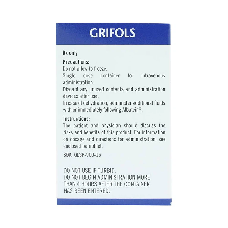 Dịch truyền Albutein 20% Grifols điều trị sốc giảm thể tích (50ml)