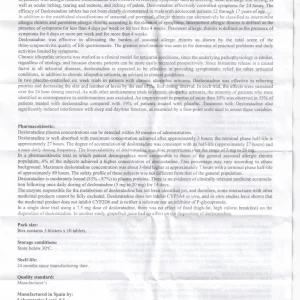 Thuốc Aleradin 5mg giảm các triệu chứng viêm mũi dị ứng theo mùa, mày đay (3 vỉ x 10 viên)