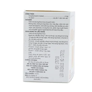 Thuốc Allerfar Pharmedic điều trị viêm mũi dị ứng, các triệu chứng dị ứng (10 vỉ x 20 viên)