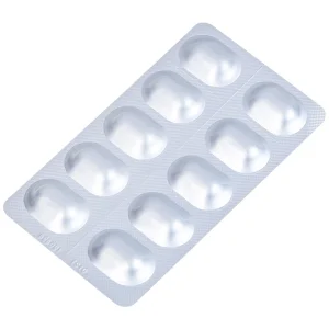 Thuốc Allerphast 180mg Mebiphar điều trị viêm mũi dị ứng theo mùa, mày đay mạn tính vô căn (1 vỉ x 10 viên)