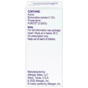 Thuốc nhỏ mắt Alphagan P Allergan điều trị tăng nhãn áp (5ml)