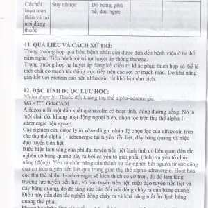 Thuốc Alsiful S.R 10mg Standard điều trị phì đại lành tính tuyến tiền liệt (3 vỉ x 10 viên)