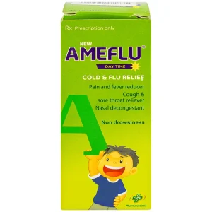 Siro New Ameflu Day Time 160mg/5ml OPV giảm các triệu chứng cảm cúm (60ml)
