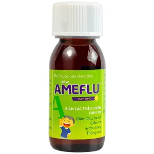 Siro New Ameflu Day Time 160mg/5ml OPV giảm các triệu chứng cảm cúm (60ml)