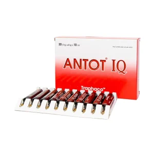 Dung dịch Antot IQ Traphaco hỗ trợ sự phát triển não bộ, giúp trẻ ăn ngon miệng (20 ống x 10ml)