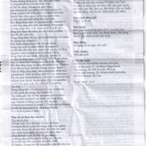 Dung dịch uống Aquadetrim Vitamin D3 Medana phòng ngừa còi xương, loãng xương (10ml)