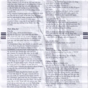 Dung dịch uống Aquadetrim Vitamin D3 Medana phòng ngừa còi xương, loãng xương (10ml)