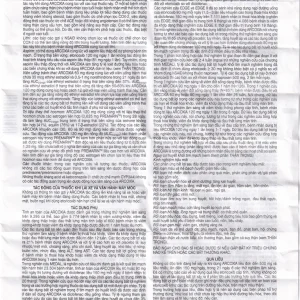 Thuốc Arcoxia 120mg MSD điều trị thoái hoá khớp, viêm khớp dạng thấp (3 vỉ x 10 viên)