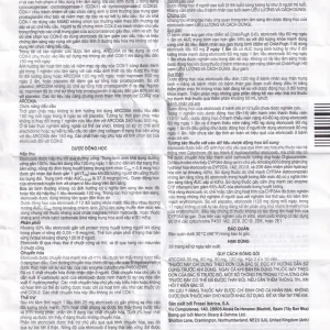 Thuốc Arcoxia 120mg MSD điều trị thoái hoá khớp, viêm khớp dạng thấp (3 vỉ x 10 viên)