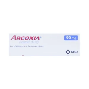 Thuốc Arcoxia 90mg MSD điều trị thoái hoá khớp, viêm khớp dạng thấp (3 vỉ x 10 viên)
