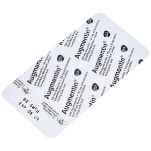 Thuốc Augmentin 625mg GSK điều trị nhiễm khuẩn (2 vỉ x 7 viên)