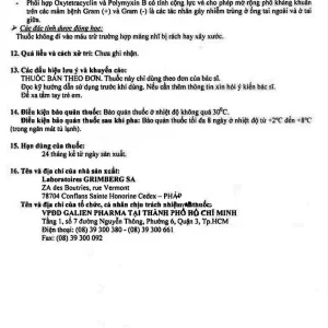 Thuốc nhỏ tai Auricularum điều trị viêm tai (1 lọ bột x 1 ống dung môi 10ml)