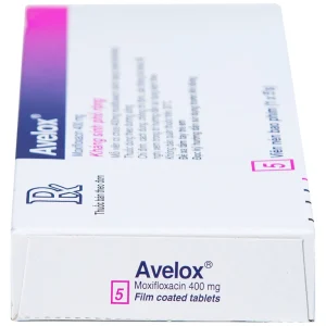 Thuốc Avelox 400mg Bayer điều trị nhiễm khuẩn (1 vỉ x 5 viên)