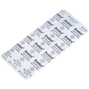 Thuốc Avelox 400mg Bayer điều trị nhiễm khuẩn (1 vỉ x 5 viên)