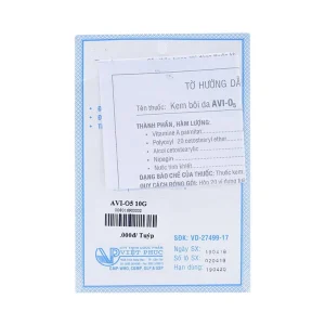 Kem bôi da Avi-O5 Việt Phúc hỗ trợ dưỡng da, liền sẹo (10g)