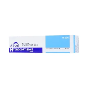 Kem bôi Axcel Hydrocortisone Cream điều trị dị ứng ngoài da, viêm da tiếp xúc (15g)