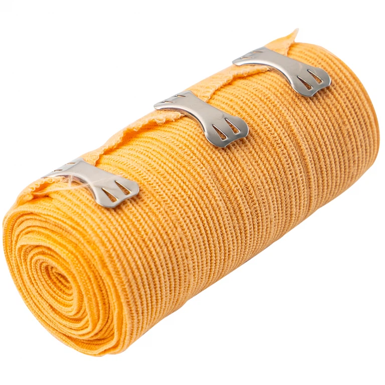 Băng thun 3 móc Quang Mậu dùng để băng nén ép cầm máu, cố định khớp (12 cuộn)