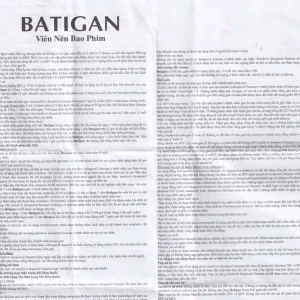 Thuốc Batigan 300mg Phương Đông hỗ trợ điều trị nhiễm HIV-1, viêm gan B mạn tính (3 vỉ x 10 viên)
