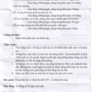 Thuốc Bentarcin 80mg Kolmar chống ung thư, hỗ trợ điều trị tác động vào hệ miễn dịch (6 vỉ x 10 viên)