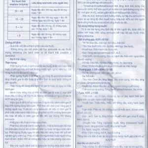 Thuốc Bephardine 100mg điều trị viêm gan siêu vi B mạn tính (3 vỉ x 10 viên)