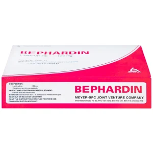 Thuốc Bephardine 100mg điều trị viêm gan siêu vi B mạn tính (3 vỉ x 10 viên)