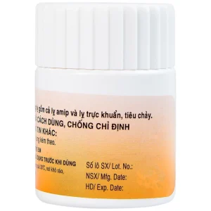Thuốc Berberal 10mg Nadyphar điều trị các hội chứng lỵ (120 viên)