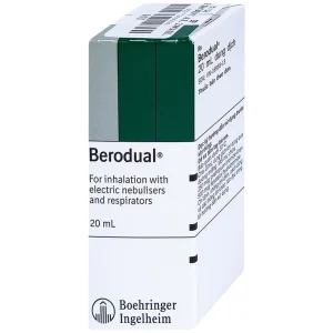 Dung dịch Berodual Boehringer hỗ trợ giãn phế quản (20ml)