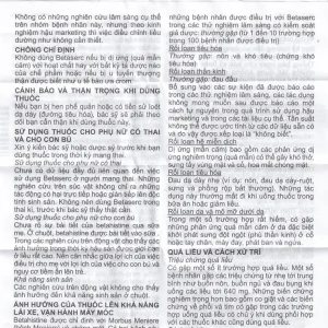 Thuốc Betaserc 16mg Abbott điều trị rối loạn tiền đình (3 vỉ x 20 viên)