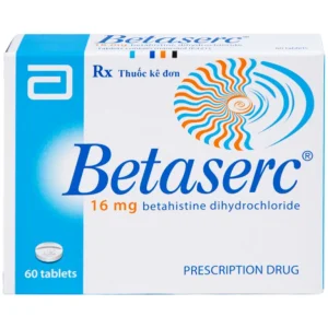 Thuốc Betaserc 16mg Abbott điều trị rối loạn tiền đình (3 vỉ x 20 viên)