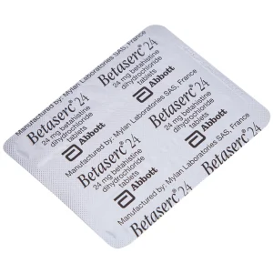 Thuốc Betaserc 24mg Abbott điều trị hội chứng Meniere (5 vỉ x 10 viên)