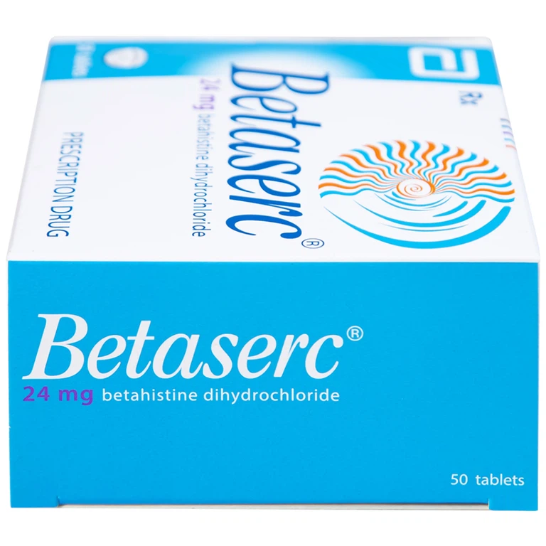 Thuốc Betaserc 24mg Abbott điều trị hội chứng Meniere (5 vỉ x 10 viên)