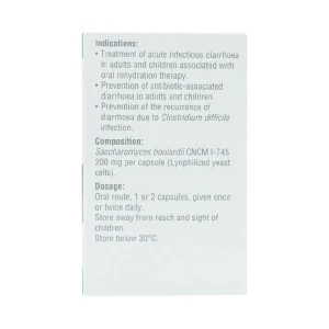 Thuốc Bioflora 200mg Biocodex điều trị tiêu chảy (10 viên)