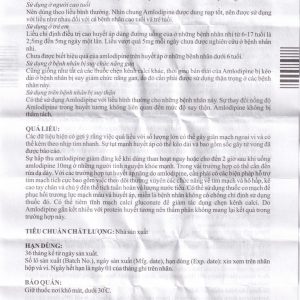 Thuốc Bluepine Bluepharma điều trị tăng huyết áp (6 vỉ x 10 viên)