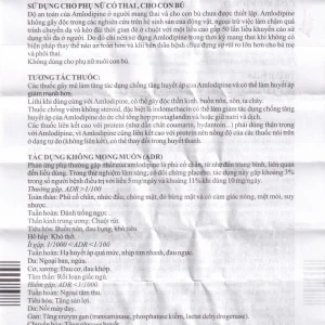 Thuốc Bluepine Bluepharma điều trị tăng huyết áp (6 vỉ x 10 viên)