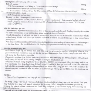 Thuốc Bonlutin Catalent giảm triệu chứng của thoái hóa khớp gối nhẹ và trung bình (4 vỉ x 15 viên)