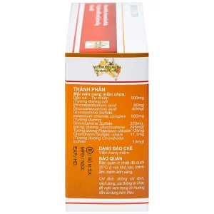 Thuốc Bonlutin Catalent giảm triệu chứng của thoái hóa khớp gối nhẹ và trung bình (4 vỉ x 15 viên)