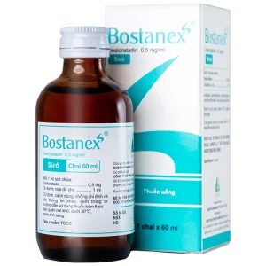 Thuốc Bostanex Boston giảm viêm mũi dị ứng, nổi mày đay (60ml)