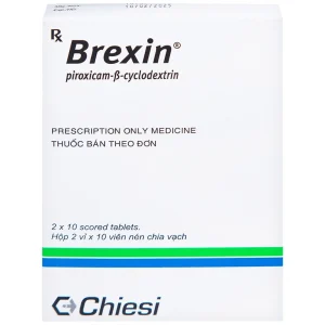 Thuốc Brexin Chiesi giảm các triệu chứng do viêm xương khớp (2 vỉ x 10 viên)