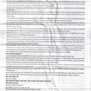 Thuốc Brexin Chiesi giảm các triệu chứng do viêm xương khớp (2 vỉ x 10 viên)