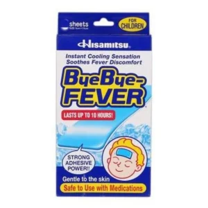 Miếng dán giảm sốt, hạ nhiệt nhanh Bye Bye Fever Hisamitsu kéo dài đến 10 giờ (8 gói x 2 miếng)