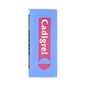 Thuốc Cadigrel 75mg Cadila ngăn ngừa huyết khối động mạch (3 vỉ x 10 viên)