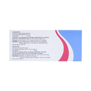 Thuốc Cadigrel 75mg Cadila ngăn ngừa huyết khối động mạch (3 vỉ x 10 viên)