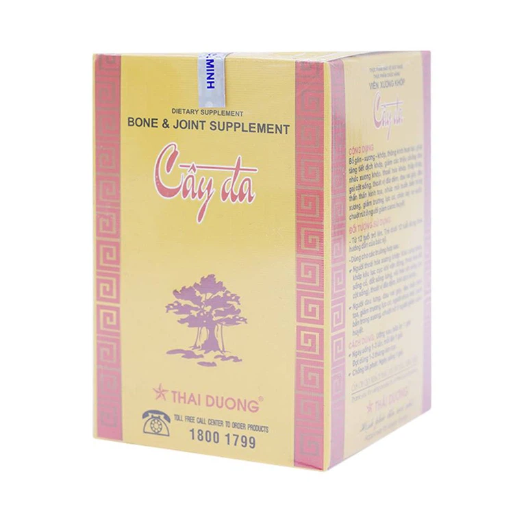 Viên Xương Khớp Cây Đa Thái Dương tăng tiết dịch khớp, giảm đau nhức xương khớp (10 gói)