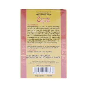 Viên Xương Khớp Cây Đa Thái Dương tăng tiết dịch khớp, giảm đau nhức xương khớp (10 gói)