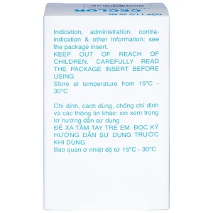 Bột pha hỗn dịch uống Ceclor 125mg Menarini điều trị nhiễm khuẩn (30ml)