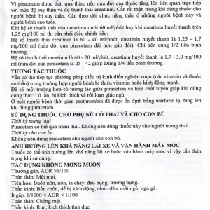 Thuốc Cerefort 800mg Unipharma điều trị chứng chóng mặt, suy giảm trí nhớ (3 vỉ x 10 viên)