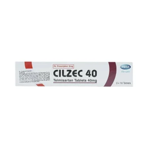 Thuốc Cilzec 40 MSN điều trị cao huyết áp (3 vỉ x 10 viên)