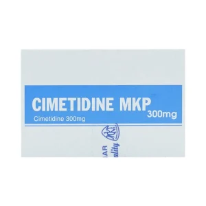 Thuốc Cimetidine MKP 300mg Mekophar điều trị ngắn hạn loét dạ dày, tá tràng tiến triển (10 vỉ x 10 viên)