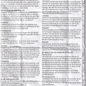 Thuốc Ciprobay 500mg Bayer điều trị nhiễm trùng (1 vỉ x 10 viên)